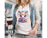 Christmas Reindeer Coffee Png