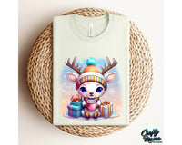 Christmas Reindeer Coffee Png