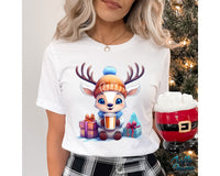 Coffee Cute Reindeer Png