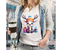 Coffee Cute Reindeer Png