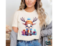 Coffee Cute Reindeer Png