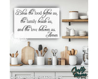 God Is Great God Is Good Canvas Sign