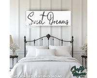 Sweet Dreams Canvas Sign