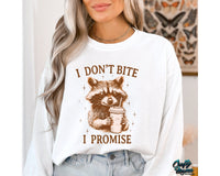 I Don't Bite Raccoon Png