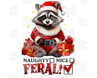 Naughty Nice Feral Png