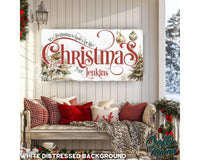 Look A Lot Like Christmas Canvas Sign