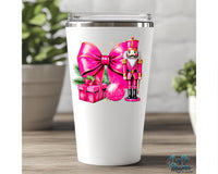 Cute Pink Christmas Bow Png