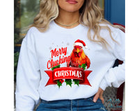 Merry Clucking Christmas Png