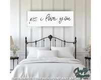 I Love You, P.S. Canvas Sign