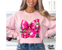 Cute Pink Christmas Bow Png