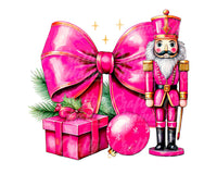 Cute Pink Christmas Bow Png