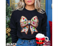 Gingerbread Bow Shirt/Sweatshirt/Hoodie