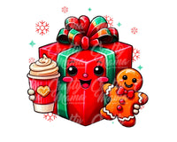 Cute Christmas Present Png