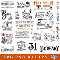 Halloween Farmhouse Sign Bundle #1