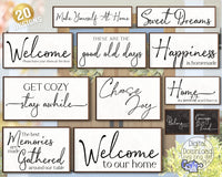 Farmhouse Home Sign Bundle #8