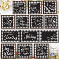 Buffalo Plaid Farmhouse Christmas Bundle