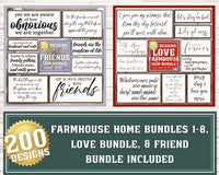 Mega Farmhouse Sign Bundle