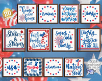 4th of July Sign Bundle