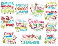 Christmas Baking Svg Bundle