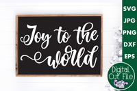 Joy To The World Svg