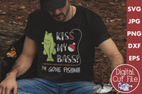 Gone Fishing Svg, Kiss My Bass