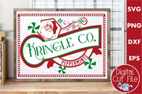 Kringle Co Peppermints Christmas Sign