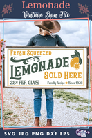 Lemonade Vintage Svg File