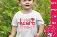 Little Heart Breaker Svg