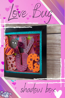 Valentine Love Bug 3D Shadow Box File