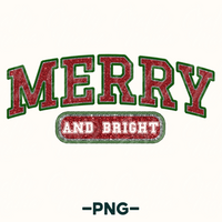 Merry And Bright Png