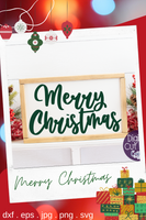 Merry Christmas Farmhouse File