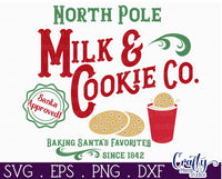 Milk And Cookie Company Vintage Round