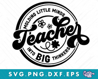 Teacher Svg, Molding Little Minds