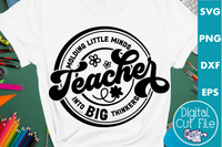 Teacher Svg, Molding Little Minds