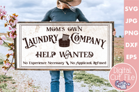 Mom's Laundry Company Vintage Svg File