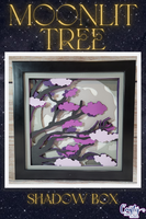 Full Moon 3D Shadow Box File