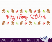 Mrs. Claus Kitchen Christmas