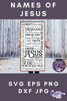 Names Of Jesus SVG