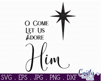 O Come Let Us Adore Him Farmhouse File