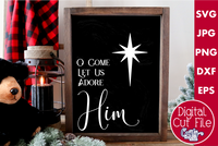 O Come Let Us Adore Him Farmhouse File