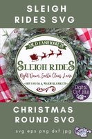 Old Fashioned Sleigh Rides Round