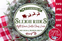 Old Fashioned Sleigh Rides Round