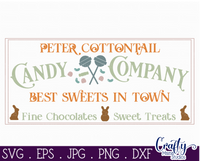 Peter Cottontail Candy Company Svg