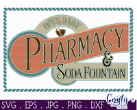 Pharmacy Sign Svg File