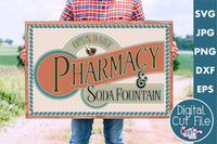 Pharmacy Sign Svg File