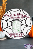 Pickled Eyeballs Vintage Round Svg