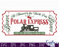 Polar Express Train Ticket