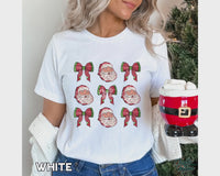 Santas and Bows T Shirt / Sweatshirt / Hoodie