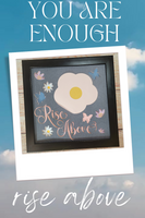 Rise Above - Self Esteem 3D Shadow Box File