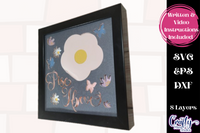 Rise Above - Self Esteem 3D Shadow Box File